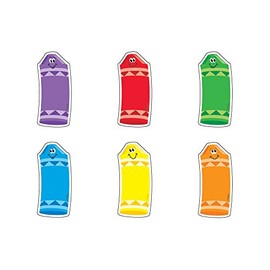 TREND ENTERPRISES, INC. Crayons Mini Accents Variety Pack, 36 ct
