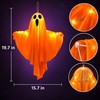 Inflatable Halloween Ghost Decoration with LED Lights – Outdoor &