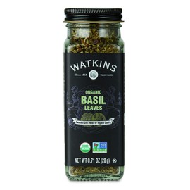 Watkins Gourmet Organic Spice Jar, Basil, 0.71 Oz