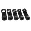 5PCS 12 Point 1/2" Drive Strut Nut Socket Set 18MM