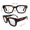 LONDON MOLE® Vegas Fashion Glasses | Zero's with Clear Lenses