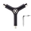 HIGHROCK All-in-One Skate Tools Multi-Function Portable Skateboard T Tool, Y