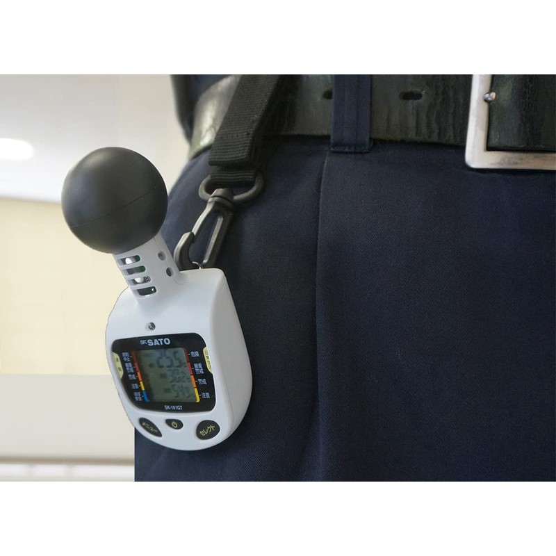 Sato Keisoki Seisakusho SK-181GT Black Ball Type Portable Heatstroke Meter