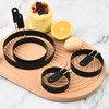 8 Pack Egg Rings Pancake Ring Set, Stainless Steel Fried