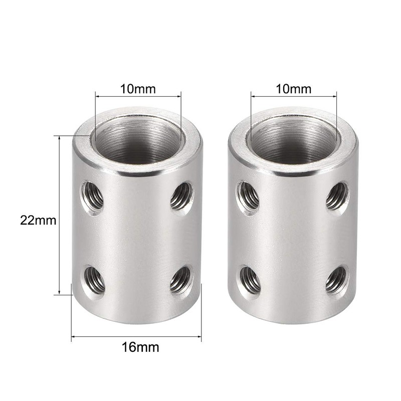 sourcing map 10 mm to 10 mm Bore Rigid Coupling