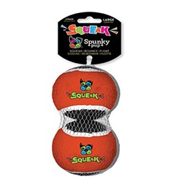 Squeaky Tennis Balls 2-Pack Large