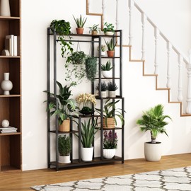 UNHO 71'' Tall Indoor Plant Stand 7-Tier Large Plant Shelf Flower Stand Display Rack