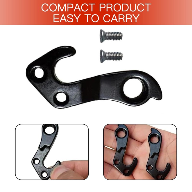 HARY Rear Derailleur Hanger, 322175/318610 Black Carrera Gear Hanger, Compatible