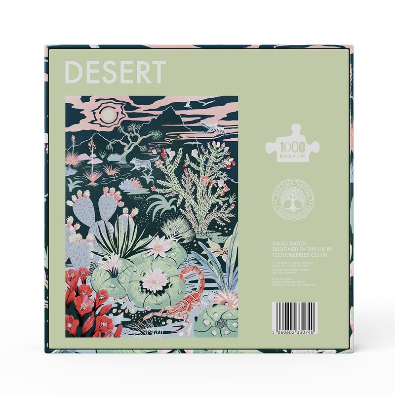 Cloudberries Desert Jigsaw Puzzle 1000 Pieces Random Cut Jigsaw Puzzles