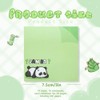 4 Pack 16 Style Cute Panda Sticky Note,320 Sheets Kawaii
