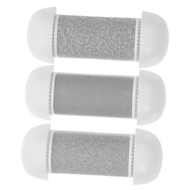 FOMIYES 3pcs Coarse Foot File Roller Replacement for Electronic Foot Care Grinding for Smoothing Rough Skin for Home and Travel Use