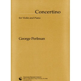 Concertino for Violin and Piano (Solo Part and Piano Score)