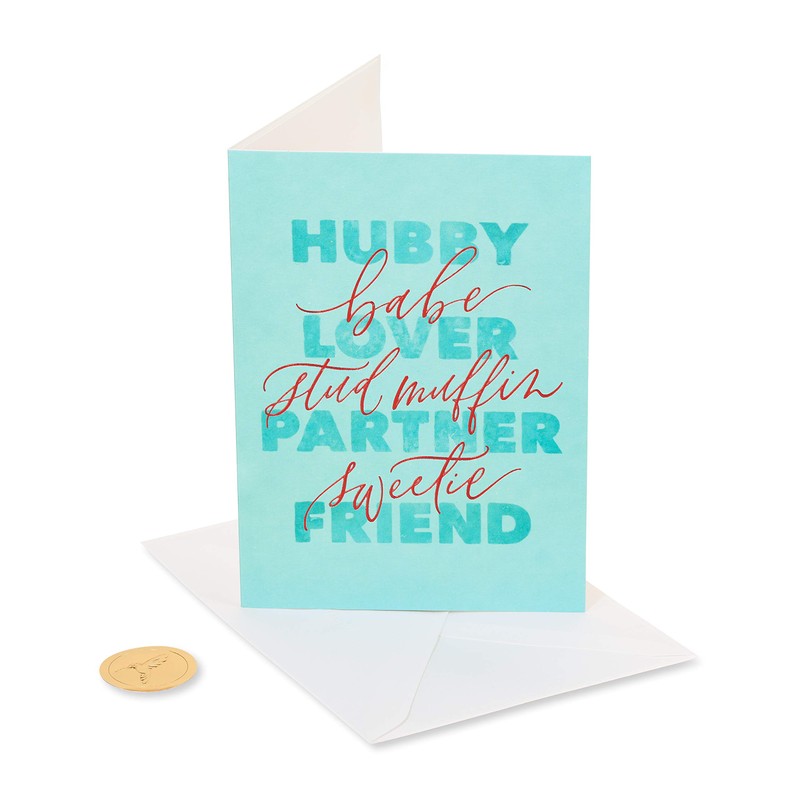 Papyrus Anniversary Card for Husband (So Lucky)