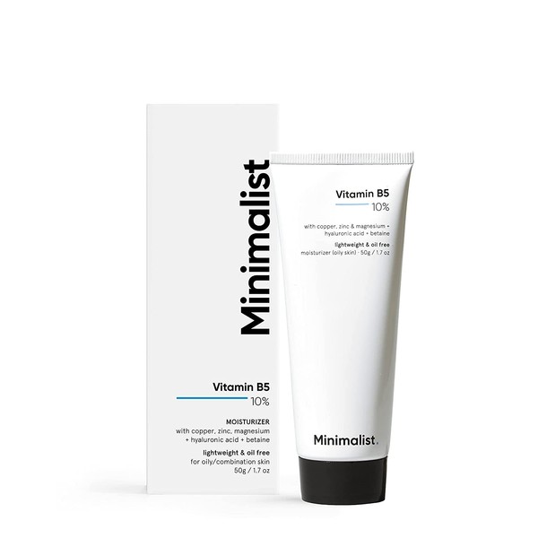 Minimalist Vitamin B5 10% Oil Free Fast Absorbing Lightweight Face