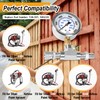 730-397 Spraying Pressure Gauge Assembly 1/4" NPT Threads Fit for