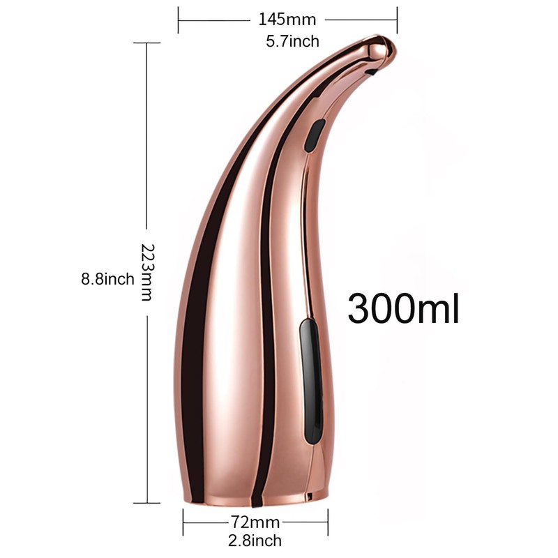 MIFULY Soap Dispenser Automatic, Touchless Liquid Soap Dispenser, with Infrared