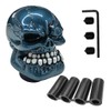 UHANBUT Skull Car Gear Shift Knob, Resin Automotive Transmissions Shifting