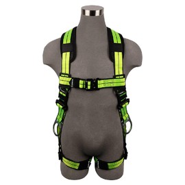 SafeWaze FS-FLEX285-QC-L/XL PRO+ Full Body Harness: 3D, QC Chest, QC Legs (L/XL)