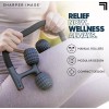 Sharper Image Flex Roller, Modular Massager - 8 Rollers With