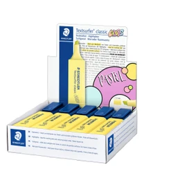 STAEDTLER Textsurfer Classic 364 Highlighter, Set of 4