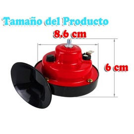 Bocina de Tren,Ocinas de Caracol Eléctrico Súper Fuerte de 150 dB,12 V Impermeable Bocina de Eléctrica de Aire de Coche, Agudos Fuertes y Bocina de Aire,Adecuado para Motocicleta,Camión,Bicicleta,etc.