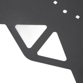 Gasoline Pack Mount Plate, Door Hinge Mount Bracket Gasoline Locking Pack Mount Set Replacement for Wrangler JK JKU JL JLU