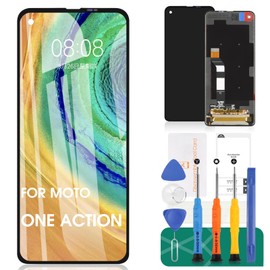 for Moto One Action Screen Replacement for Moto One Action Digitizer for Motorola Moto One Action LCD XT2013-1 XT2013-2 XT2013-4 Display Touch Screen Assembly Repair Kits