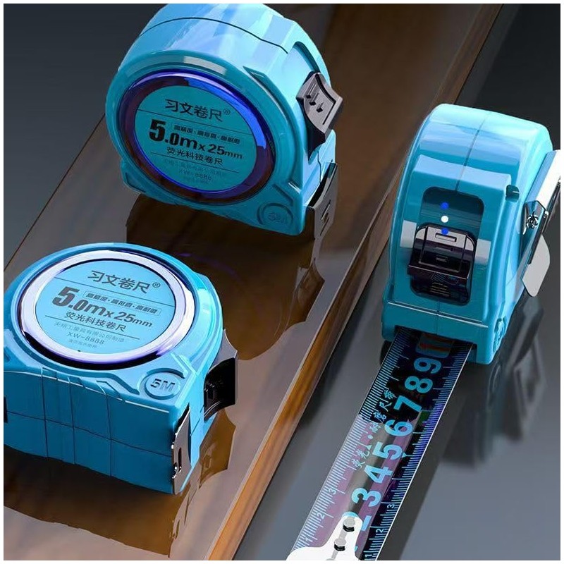 moire imports Fluorescent Steel Tape Measure Scale Tape Measure Night