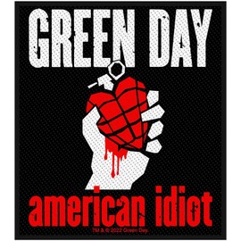 Razamataz Green Day American Idiot Patch, multicoloured