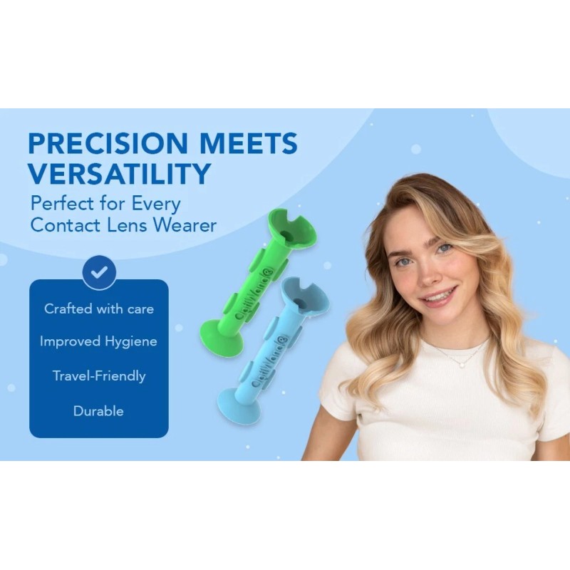 OptiWand 2 Pack Soft Contact Lens Insertion & Removal Tools.