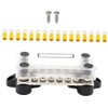 Dual Row Bus Bar Electrical Terminal Junction Box 12V 150A
