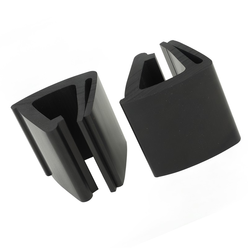 2pcs Golf Cart Fixing Clip Rubber Cart Front Windshield Clip