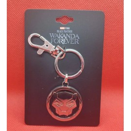 Black Panther: Wakanda Forever Panther Symbol Key Chain. New.