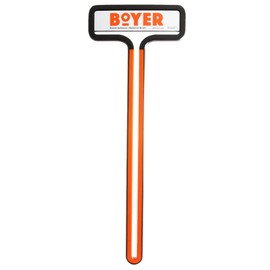 The Boyer Brush™ - The Safest Grill Brush, Wire-Bristle Free, All-Metal Construction, Cast Aluminum Body, Stainless Steel Wire Spring Coil, Fire Resistant
