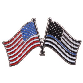 Rothco 1966: Thin Blue Line Us Flag Pin