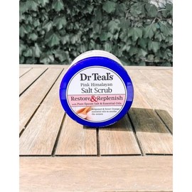 Exfoliante corporal Dr. Teal's sales rosas del Himalaya 454 g