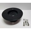 Swimming Pool Main Drain Adapter (Black) - aids in attaching