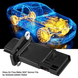 22680-7S000 Medidor de Flujo de Aire Automotriz, Reemplazo del Sensor MAF Piezas de Repuesto del Sensor de Flujo de Aire Masivo MAF Automotriz para...