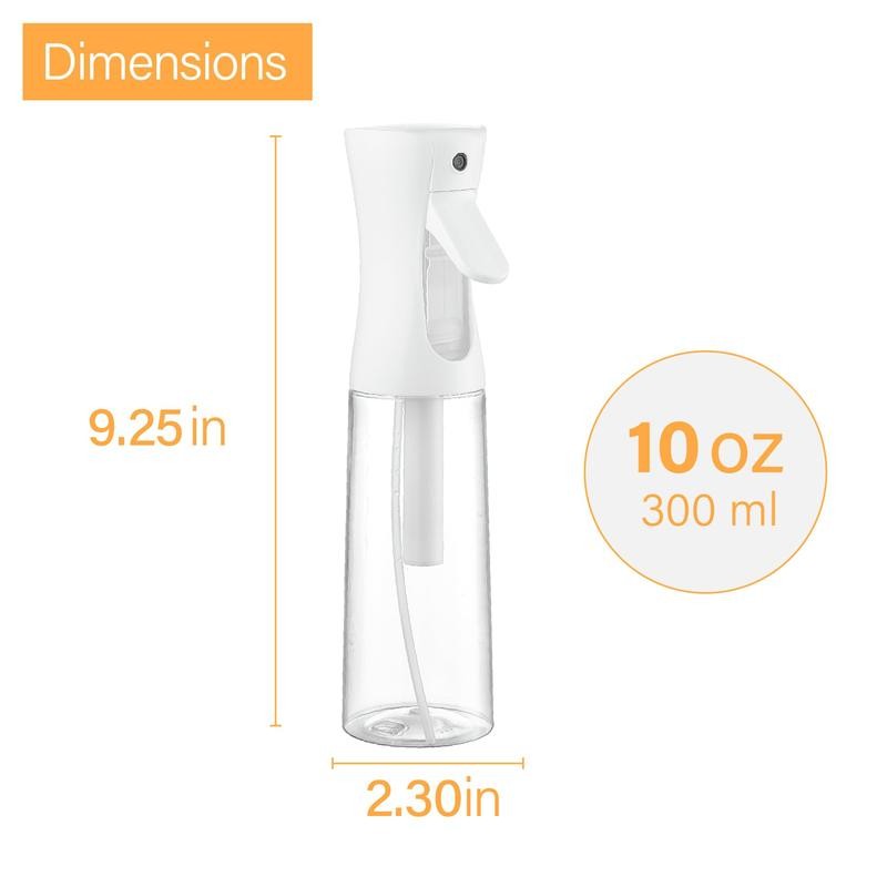 2 Pack Continuous Spray Bottle for hair - 10 Oz