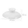 2pcs of Teacup Lids Replacement Covers for Tea Ware and