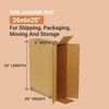 Aviditi Shipping Side Loading Moving Boxes 26" x 6" x
