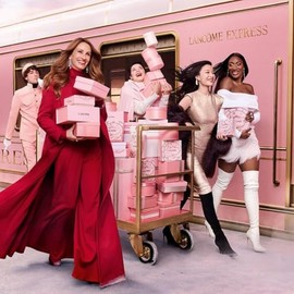 Lancôme - Set de Regalo Exclusivo The Pink Therapy incluye Rosy Scrub 100ml, Crema Hidratante Hydrazen Cream 15ml y Tonico Facial Tonique Confort 50ml