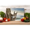 Countryside Critters Tempered Glass Cutting Board - 285x200mm Gloss Chopping