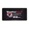 WeatherTech ClearFrame License Plate Frame, (No Cover) - Black