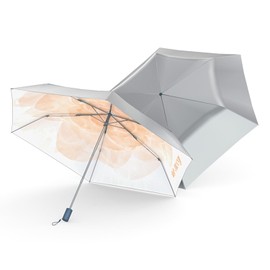 BP SUNNY Women's Folding Umbrella, 6 Ribs, Thai Silver Gel, Auto UV Protection, Sun or Rain, UPF 50+, Lightweight, Convenient for Work or School, Portable, Foldable Umbrella, Gift, Mother's Day,