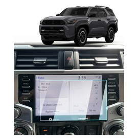 2020-2024 Toyota 4runner Screen Protector For 4runner (SR5/SR5 Premium/Limited/TRD Pro/TRD Off-Road/TRD Off-Road Premium) 8" Touchscreen, 2024 4runner Accessories 9H Tempered Glass Anti-Fingerprints