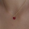 14k Mellow Heart Necklace Pendant Gift Package / 14k 멜로우