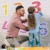 12 PCS Large Math Poster from 1 to 12 Numbers