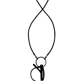 LA LOOP The Gil Eye Glasses Necklace Stretch Cord Black 28" Men Women Sunglass Retainer Chain Eyeglass Holder Sport Athletic