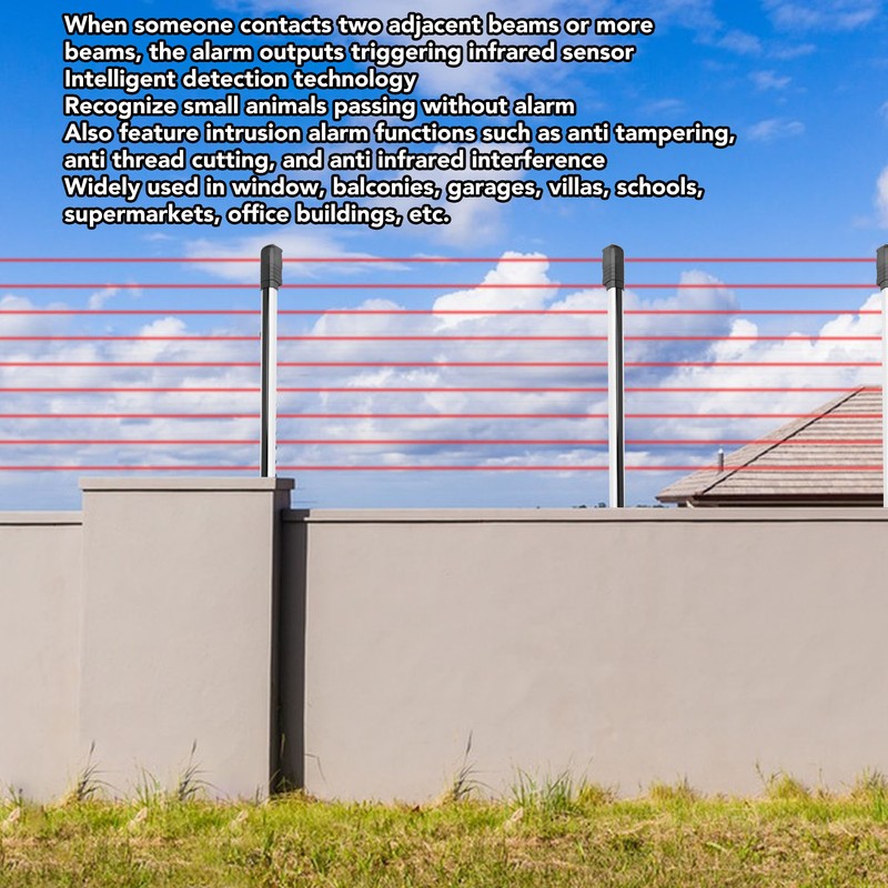 Safety Light Curtain Infrared Light Screen Sensor Safety Grating Variable